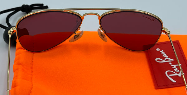 Authentic Kids Ray Ban Aviator Sunglasses 7