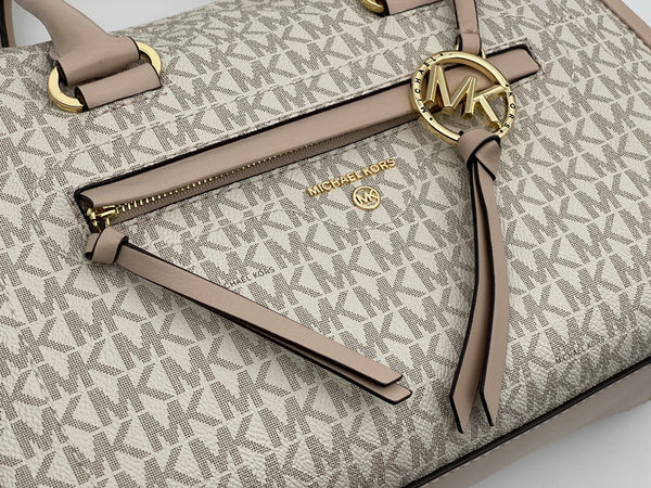 Michael Kors Carine Logo Large Satchel