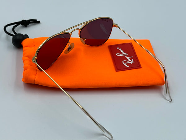 Authentic Kids Ray Ban Aviator Sunglasses 7