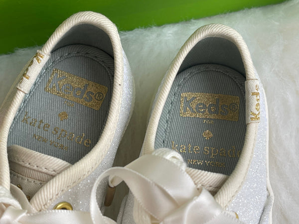 Big Girl Keds Kate Spade New York Champion Glitter Sneakers
