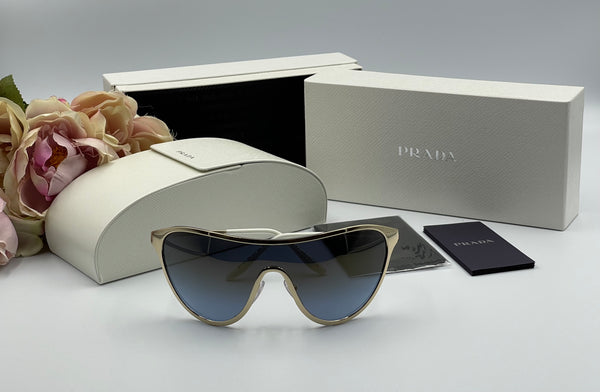 Authentic Prada Catwalk Fashion Shield Sunglasses