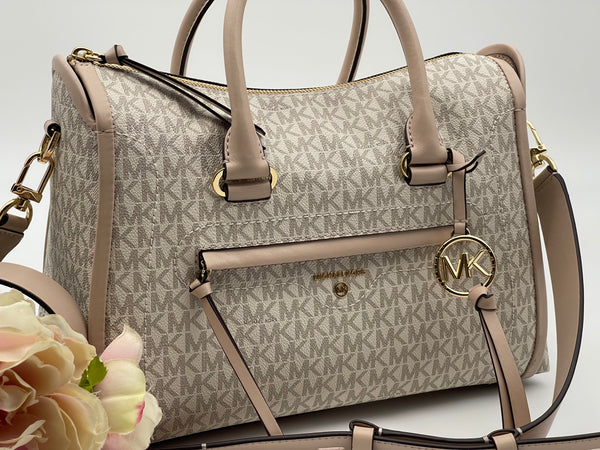 Michael Kors Carine Logo Large Satchel