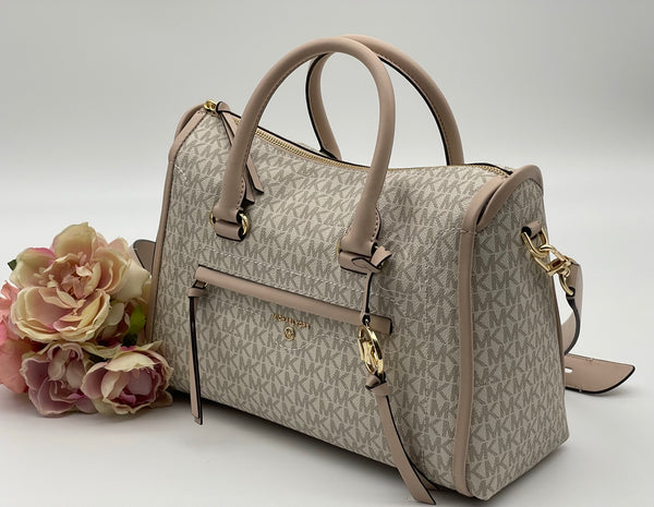 Michael Kors Carine Logo Large Satchel