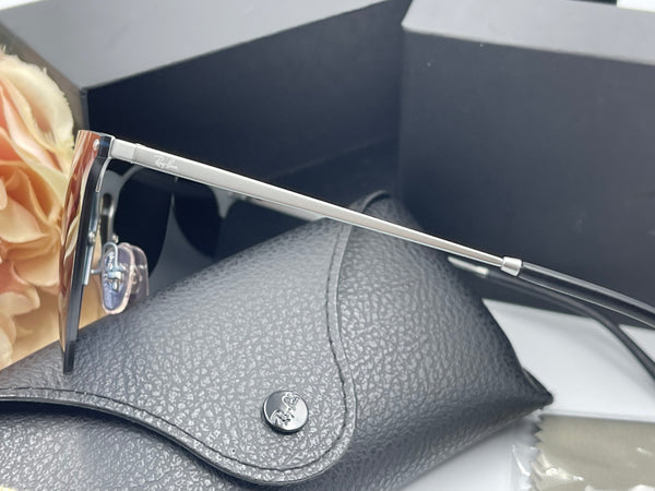 Authentic Ray Ban Phantos Rubber Aviator Sunglasses