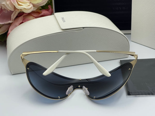 Authentic Prada Catwalk Fashion Shield Sunglasses