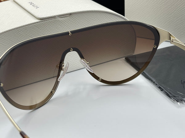 Authentic Prada Catwalk Fashion Shield Sunglasses
