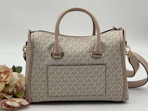 Michael Kors Carine Logo Large Satchel