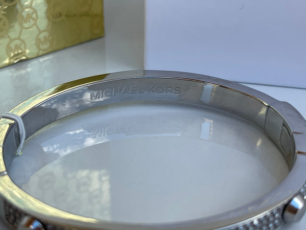 Michael Kors Heritage Astor Pave Hinged Bracelet