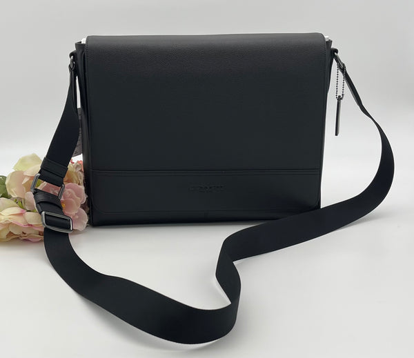 Coach Men's Laptop Calf Leather Lap Top Messenger