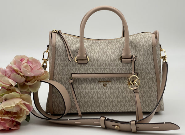 Michael Kors Carine Logo Large Satchel