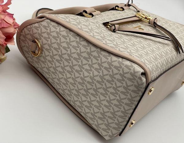 Michael Kors Carine Logo Large Satchel