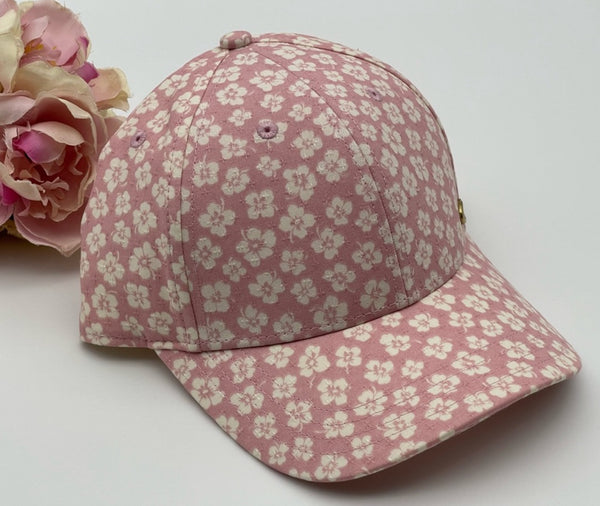 Coach Baseball Hat With Graphic Ditsy Print