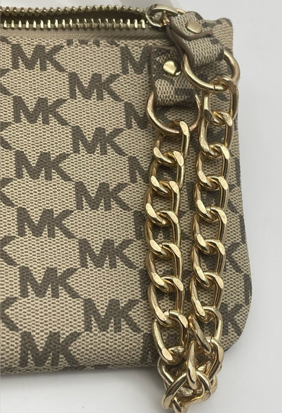 Michael Kors Signature Logo Pull Chain Belt Bag