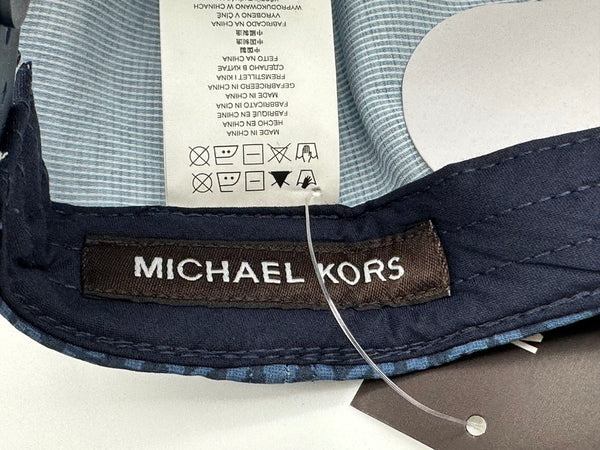 Michael Kors Men's Baseball Hat OS Blue MK SIG SPORT Performance