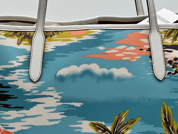 Coach Hawaiian Print Tote