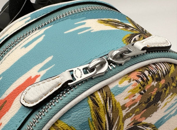 Coach Hawaiian Print Mini Backpack