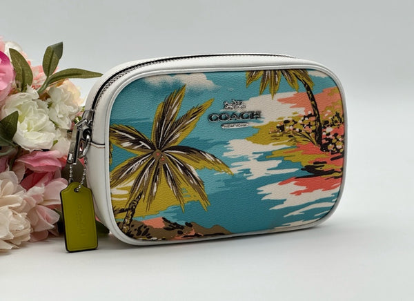 Coach Mini Hawaiian Print Camera Bag