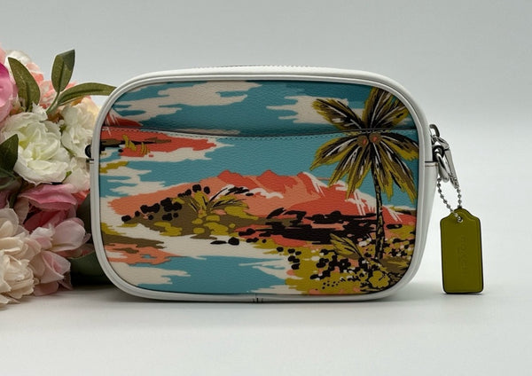 Coach Mini Hawaiian Print Camera Bag