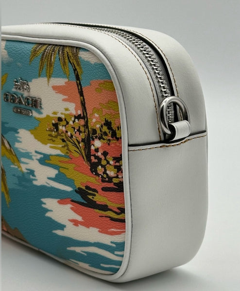 Coach Mini Hawaiian Print Camera Bag