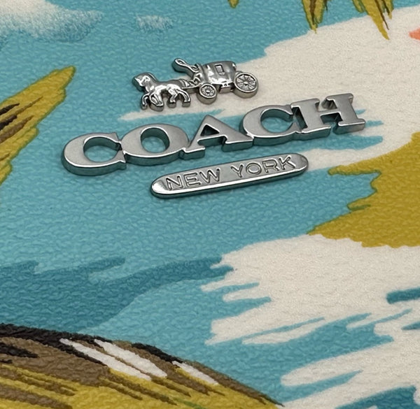 Coach Mini Hawaiian Print Camera Bag