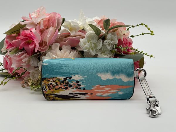 Coach Hawaiian Print Sunglass Case