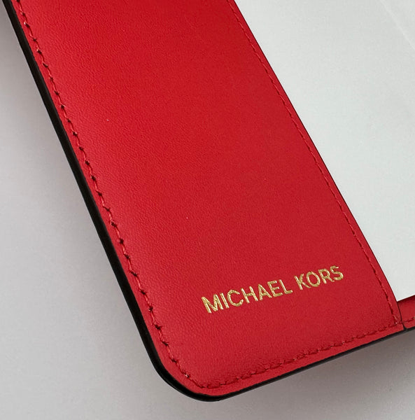 Michael Kors Medium Studded Pebbled Leather Notebook