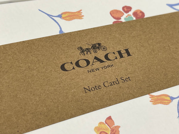 Authentic Coach Boxed Note Card Set
