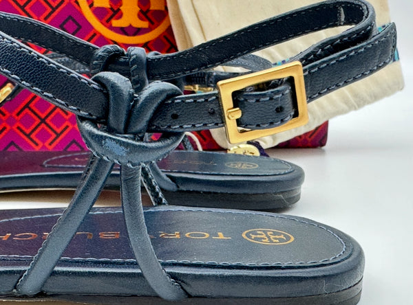 Authentic Tory Burch Capri Fish Sandal Size 6.5