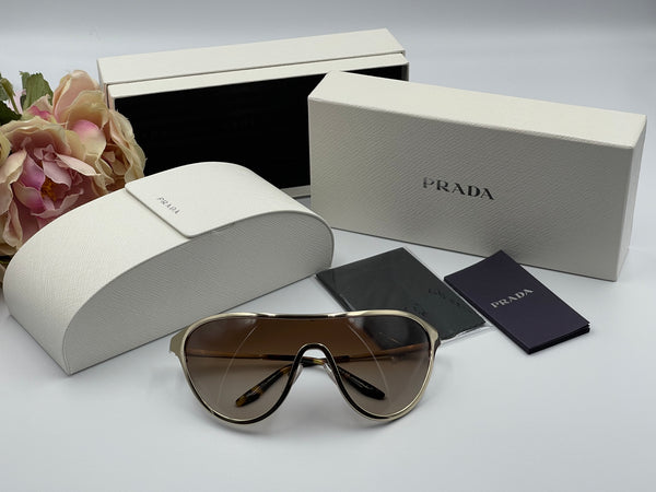 Authentic Prada Catwalk Fashion Shield Sunglasses