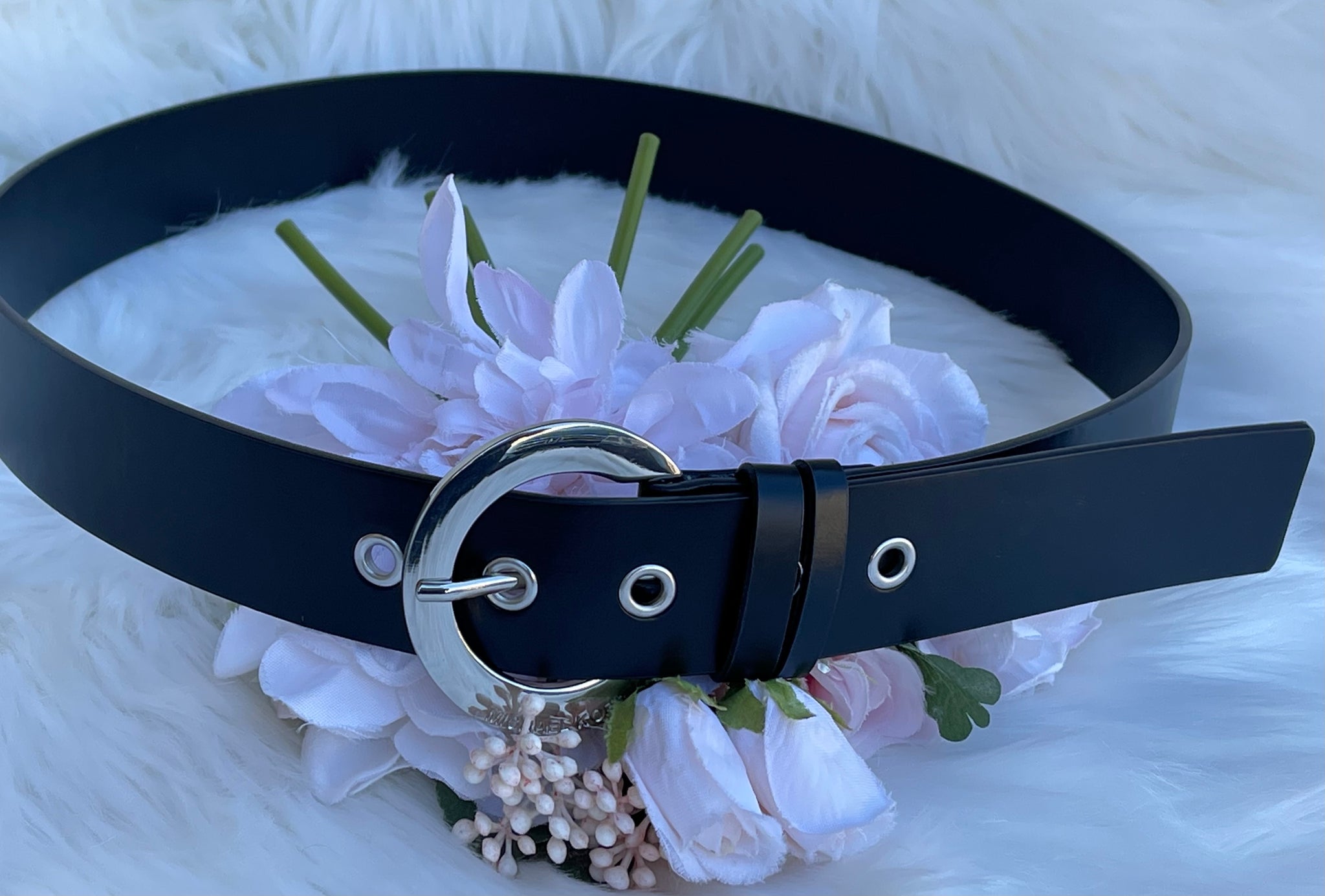 Authentic Michael Kors Women's Black Belt