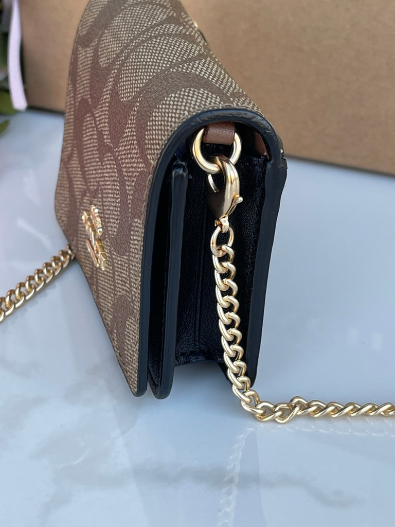 Coach 6650 Mini Wallet On A Chain In Signature in 2023