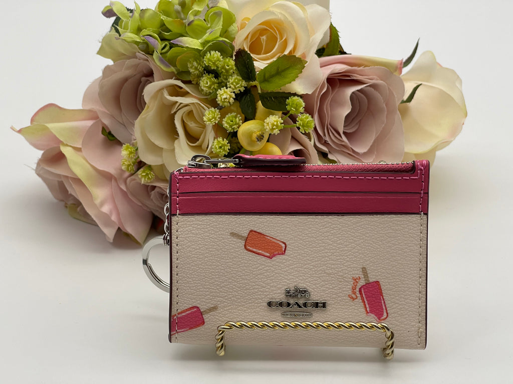 Authentic Coach Mini Skinny Id Card Case – Ximena's Luxe Couture