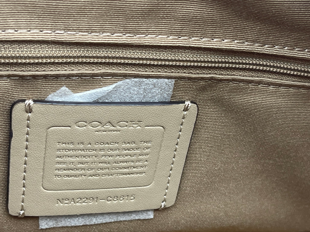 Authentic Coach Crossbody In Colorblock Signature Canvas – Ximena's Luxe  Couture