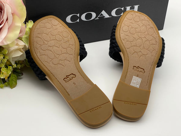 Authentic Coach Rope Upper Sandal