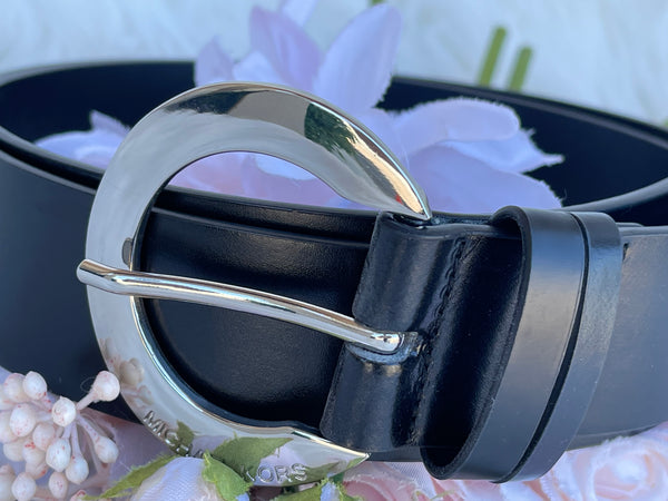 Authentic Michael Kors Women's Black Belt