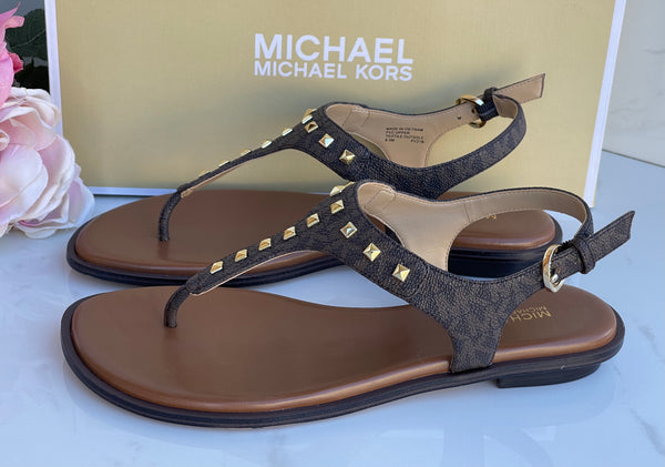 Authentic Michael Kors Studded Sandals