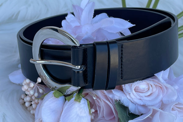 Authentic Michael Kors Women's Black Belt