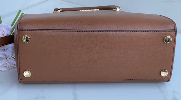 Authentic MICHAEL KORS Large Leather Satchel Bag