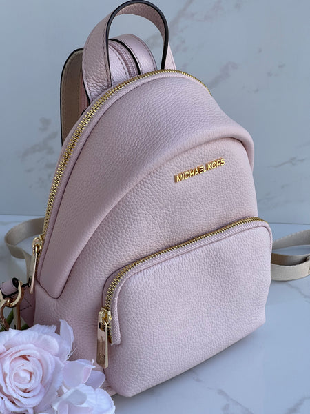 Authentic MICHAEL KORS Small Convertible Pebble Leather Backpack
