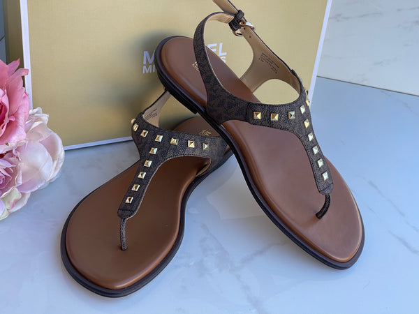 Authentic Michael Kors Studded Sandals