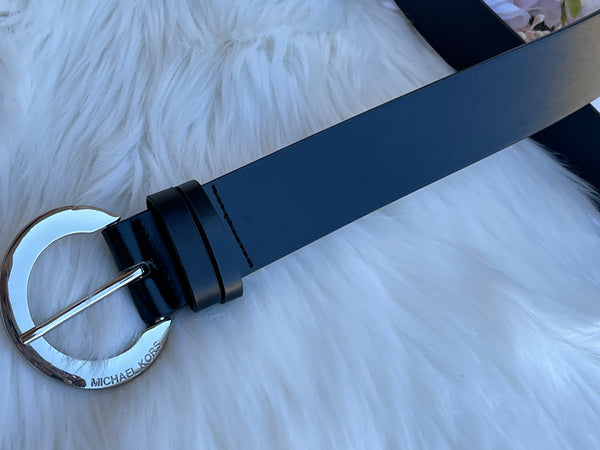 Authentic Michael Kors Women's Black Belt