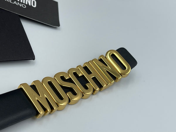 Authentic Moschino Women's Leather Belt