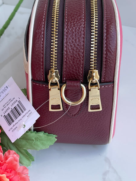 Authentic Coach Crossbody In Colorblock With Stripe