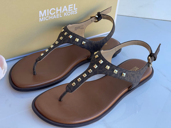 Authentic Michael Kors Studded Sandals