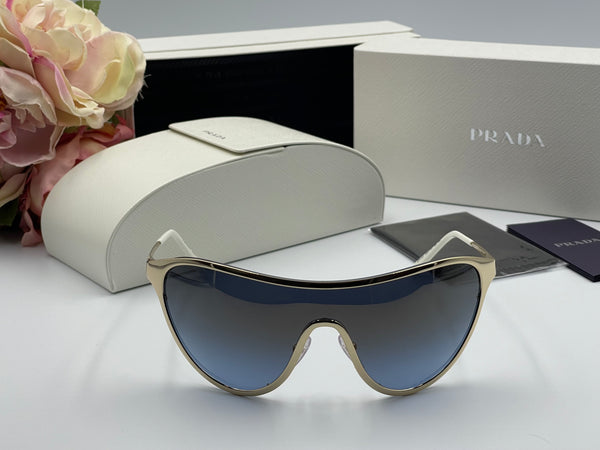 Authentic Prada Catwalk Fashion Shield Sunglasses