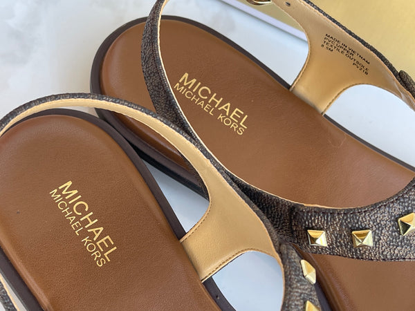 Authentic Michael Kors Studded Sandals