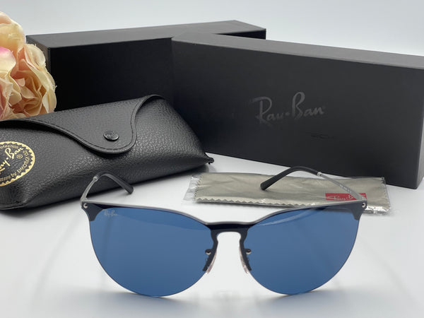 Authentic Ray Ban Phantos Rubber Aviator Sunglasses