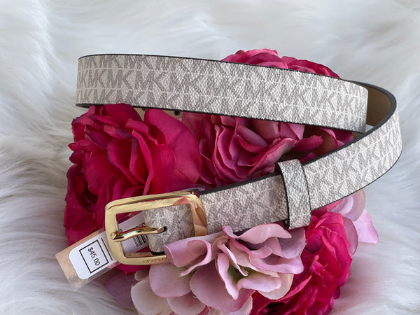 Authentic Michael Kors Women's Vanilla Belt